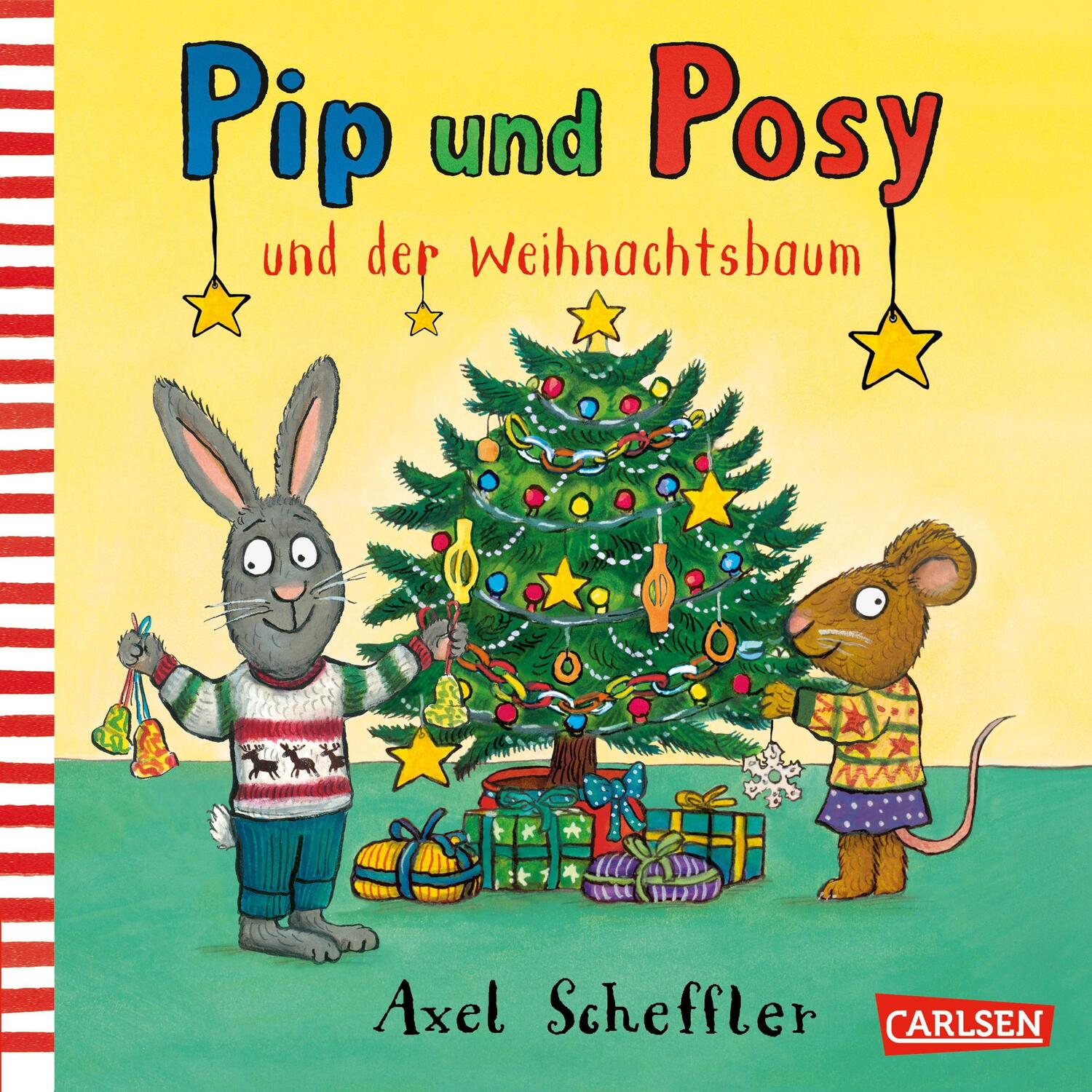 Cover: 9783551518613 | Pip und Posy: Pip und Posy und der Weihnachtsbaum | Axel Scheffler