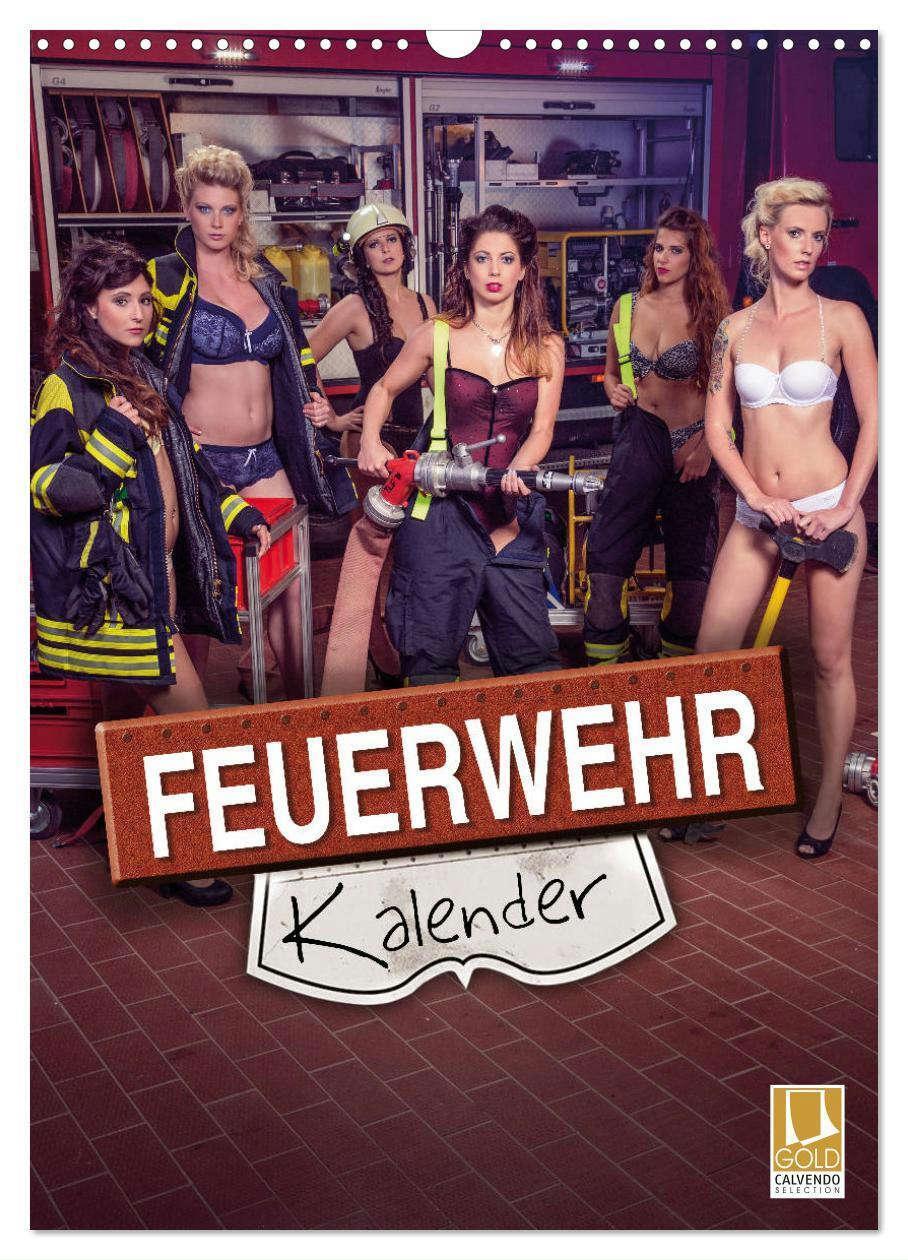 Cover: 9783457058268 | Feuerwehrkalender 2025 (Wandkalender 2025 DIN A3 hoch), CALVENDO...