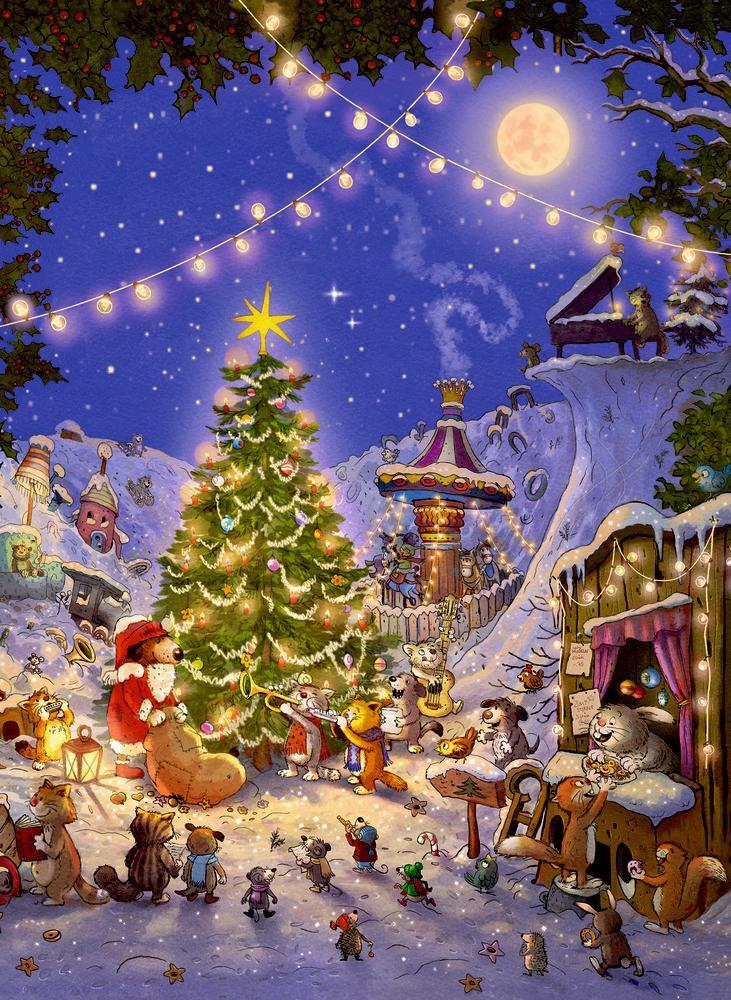 Cover: 4050003725475 | Sound-Adventskalender Fröhliche Weihnacht überall | Kalender | 1 S.
