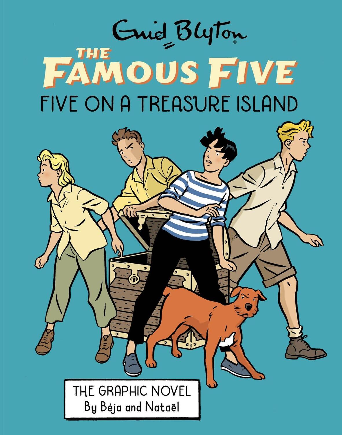 Cover: 9781444963670 | Famous Five Graphic Novel: Five on a Treasure Island | Book 1 | Blyton