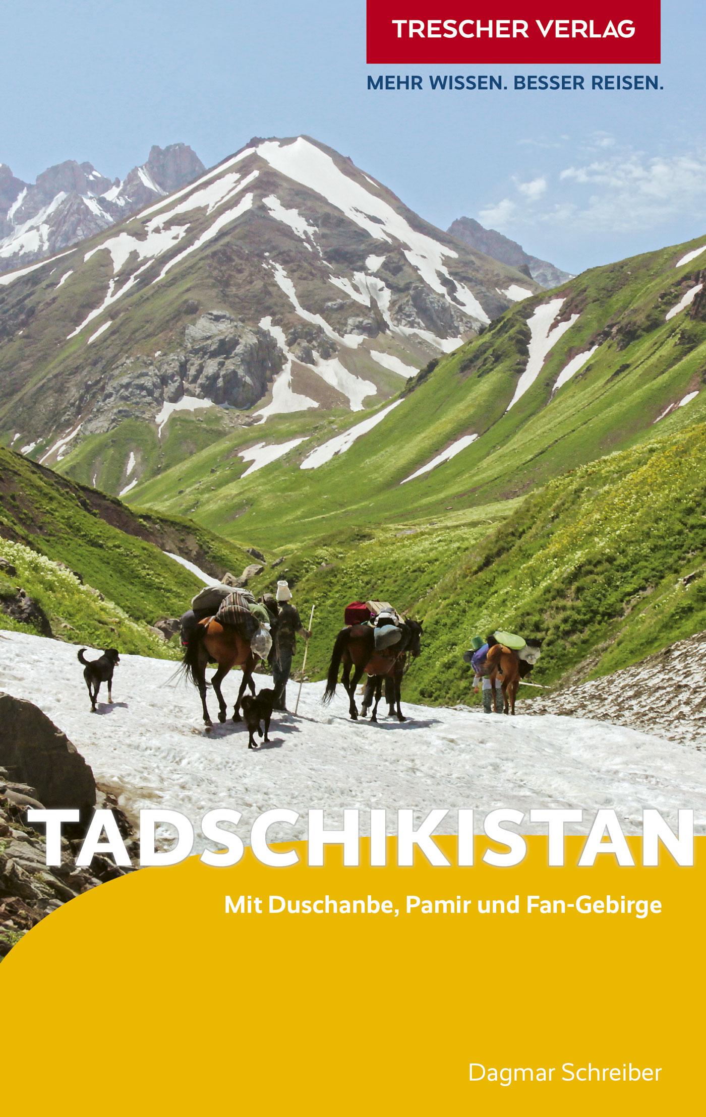 Cover: 9783897946743 | TRESCHER Reiseführer Tadschikistan | Dagmar Schreiber | Taschenbuch