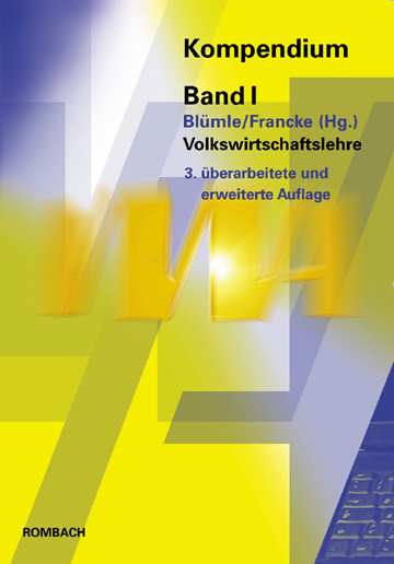 Cover: 9783968213071 | Volkswirtschaftslehre | Gerold Blümle (u. a.) | Taschenbuch | 512 S.