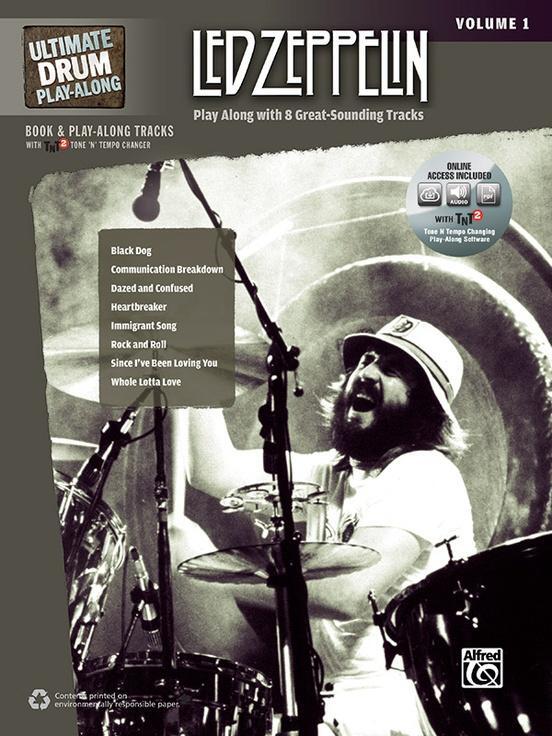 Cover: 9780739059449 | Ultimate Drum Play-Along Led Zeppelin, Vol 1: Play Along with 8...