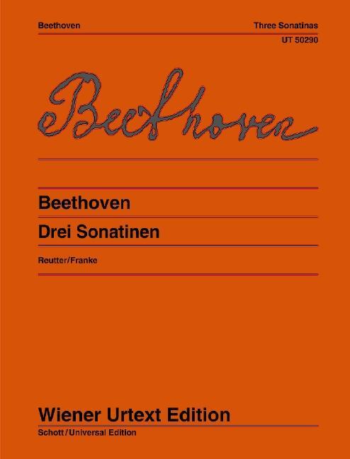Cover: 9783850557313 | Drei Sonatinen für Klavier | Urtext. Klavier | Jochen Reutter | 24 S.