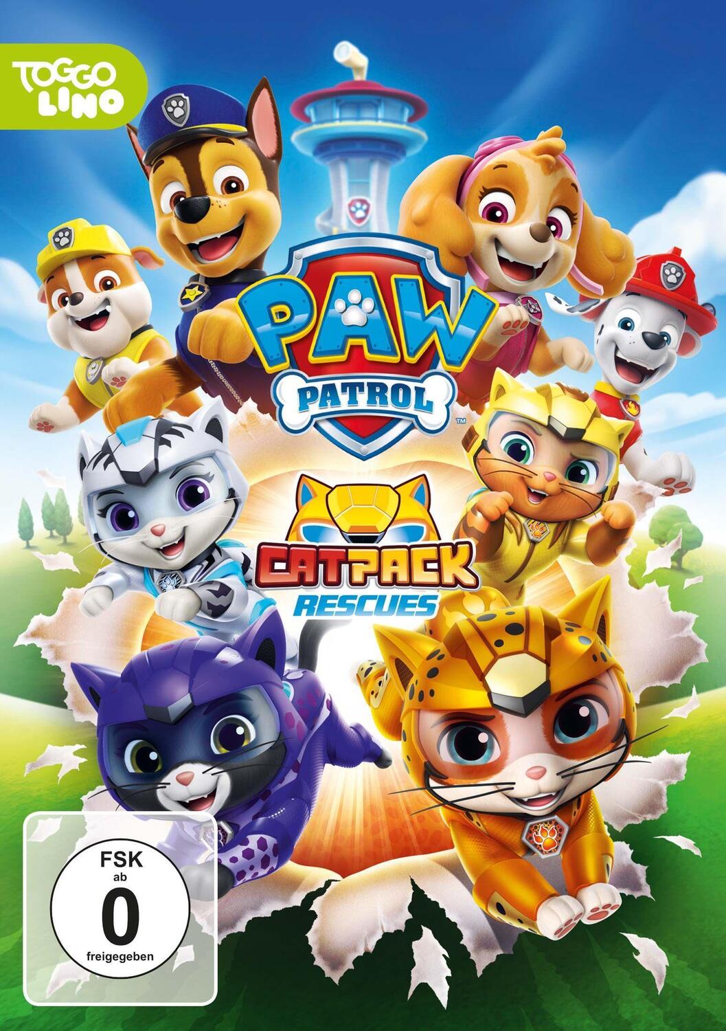 Cover: 5053083261405 | Paw Patrol: Cat Pack Rescues | DVD | Deutsch | 2022 | Paramount