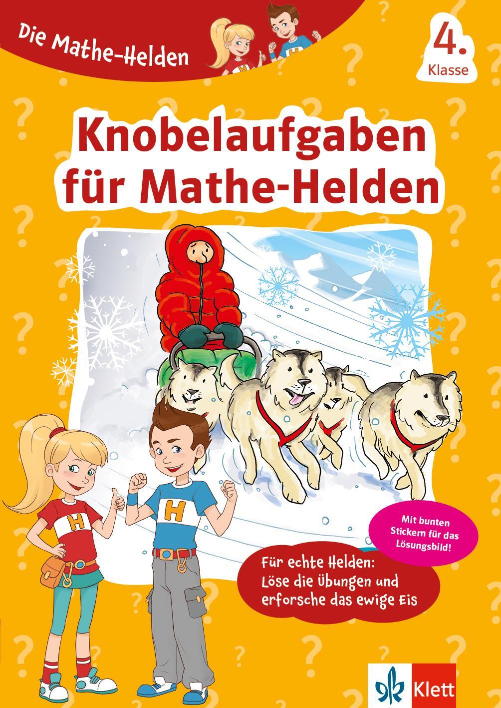Cover: 9783129496428 | Klett Die Mathe-Helden Knobelaufgaben für Mathe-Helden 4. Klasse