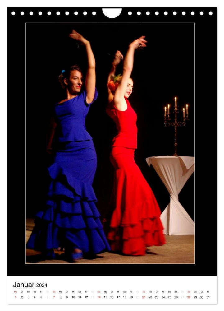 Bild: 9783383374708 | La Luz Flamenco (Wandkalender 2024 DIN A4 hoch), CALVENDO...