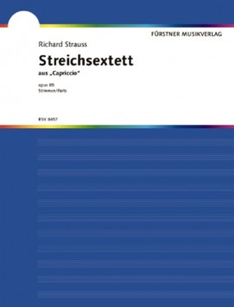 Cover: 9790002003574 | Capriccio | Vorspiel | Richard Strauss | Stimmensatz