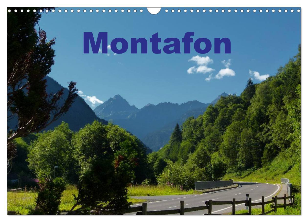 Cover: 9783383520686 | Montafon (Wandkalender 2024 DIN A3 quer), CALVENDO Monatskalender