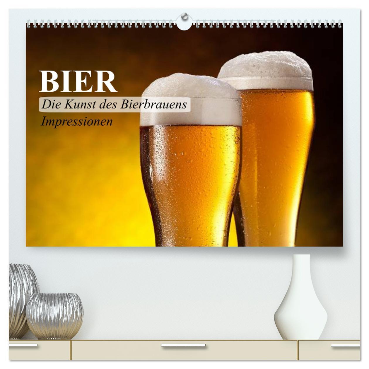 Cover: 9783383294914 | Bier. Die Kunst des Bierbrauens. Impressionen (hochwertiger Premium...