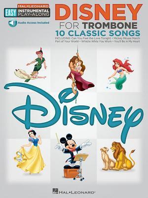 Cover: 9781480354418 | Disney - 10 Classic Songs: Trombone Easy Instrumental Play-Along...