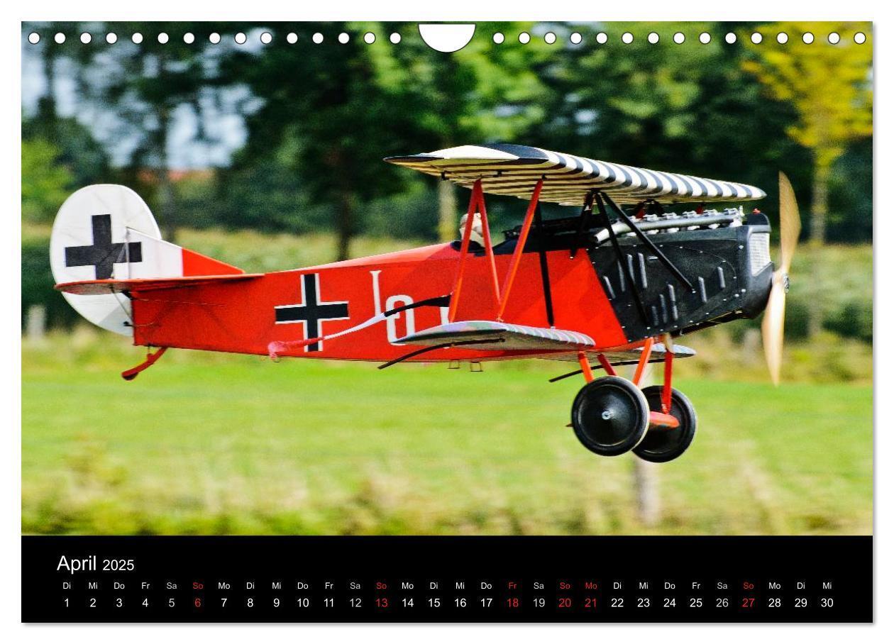 Bild: 9783435732395 | Modellflieger (Wandkalender 2025 DIN A4 quer), CALVENDO Monatskalender