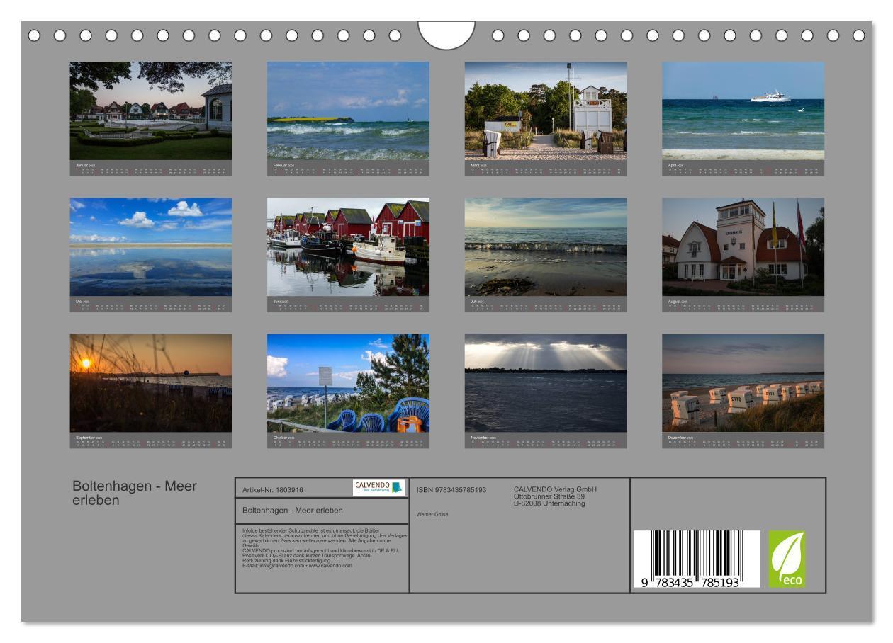 Bild: 9783435785193 | Boltenhagen - Meer erleben (Wandkalender 2025 DIN A4 quer),...