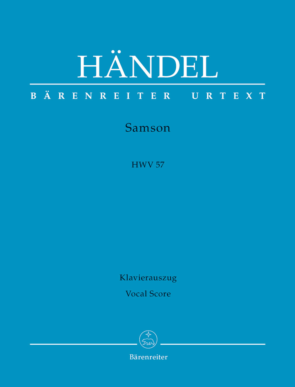 Cover: 9790006541270 | Samson HWV 57 | Georg Friedrich Händel | Klavierauszug