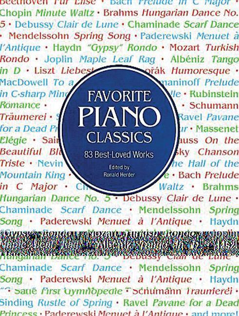 Cover: 9780486291529 | Favorite Piano Classics | Classical Piano Sheet Music | Buch | 1996