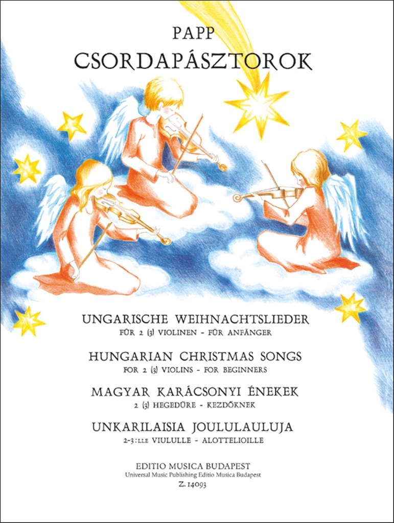 Cover: 9790080140932 | Hungarian Christmas Songs for Beginners | Lajos Papp | Buch | 1995