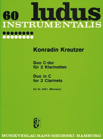 Cover: 9790003005966 | Duo C ( Ludus 60 ) | Kreutzer | Buch | Sikorski Edition