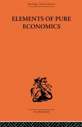 Cover: 9780415607315 | Elements of Pure Economics | Léon Walras | Taschenbuch | Englisch