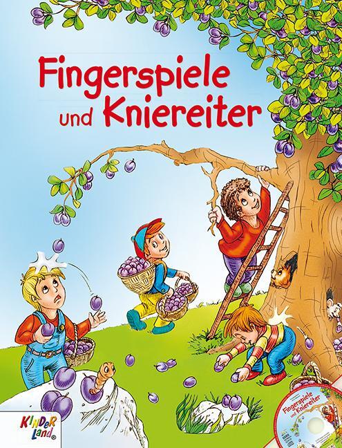 Cover: 9783957062055 | Fingerspiele und Kniereiter | Buch mit CD von Kinderland | Buch | 2022