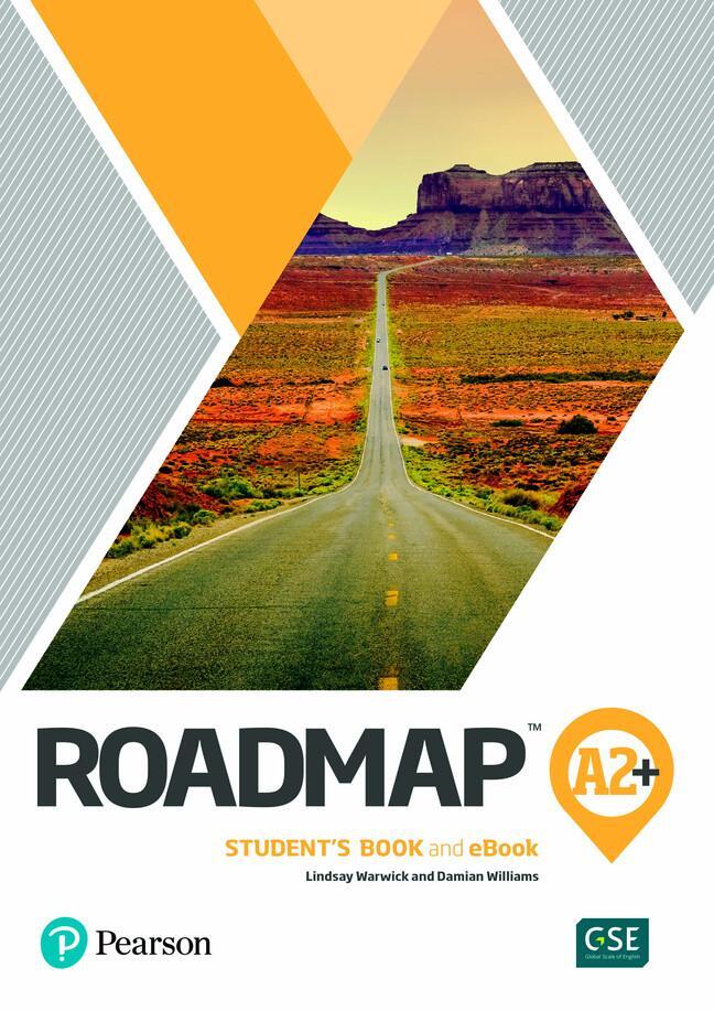 Cover: 9781292393018 | Roadmap A2+ Student's Book &amp; Interactive eBook with Digital...