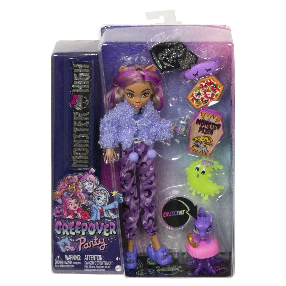 Cover: 194735110742 | Monster High Creepover Doll Clawdeen | Stück | Blister | HKY67