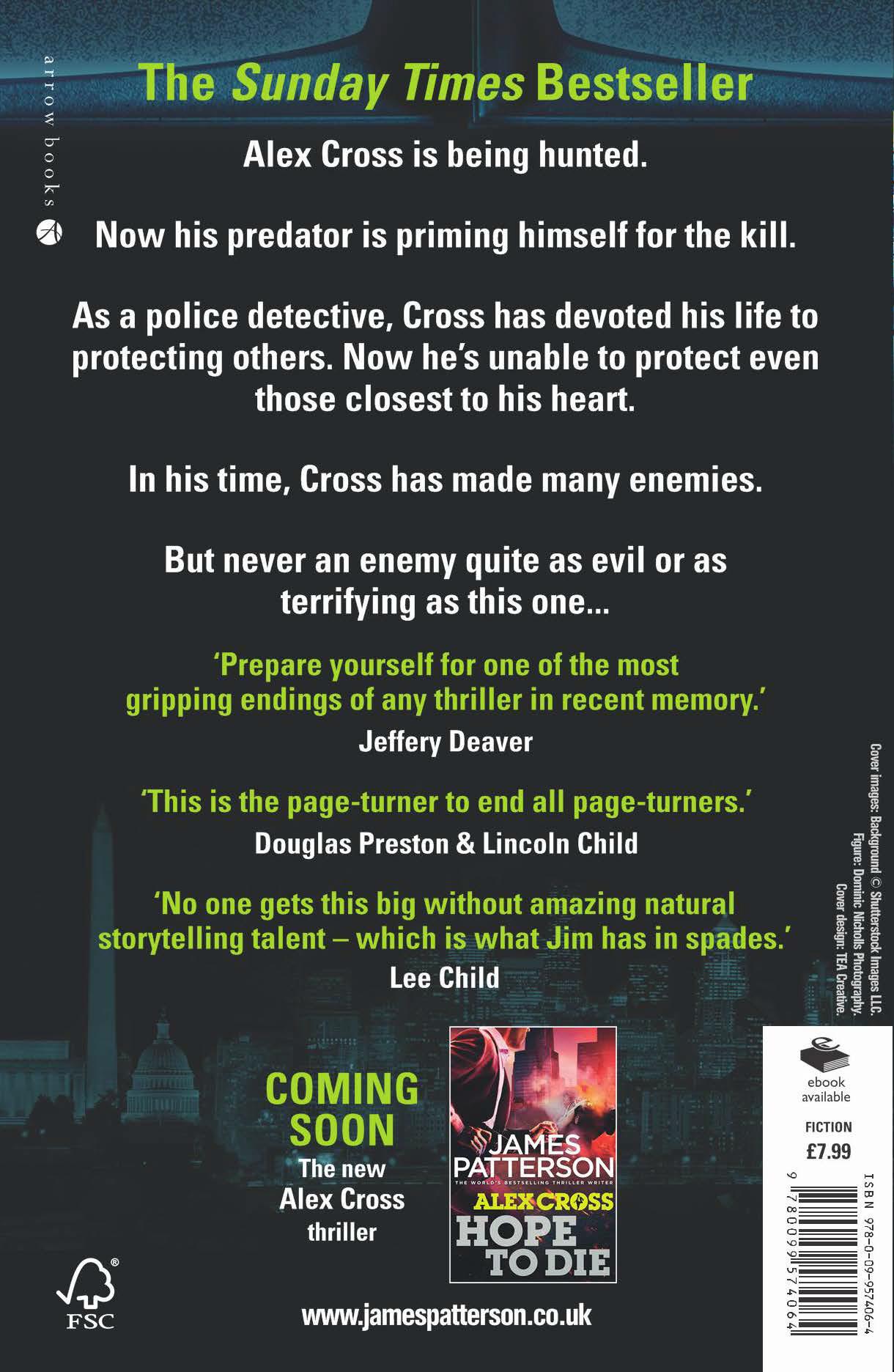 Rückseite: 9780099574064 | Cross My Heart | (Alex Cross 21) | James Patterson | Taschenbuch