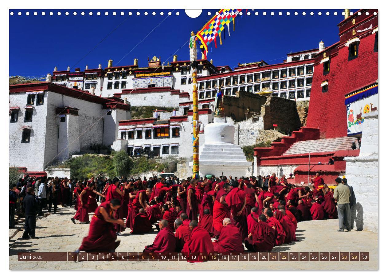 Bild: 9783383978265 | Tibet bewegt (Wandkalender 2025 DIN A3 quer), CALVENDO Monatskalender