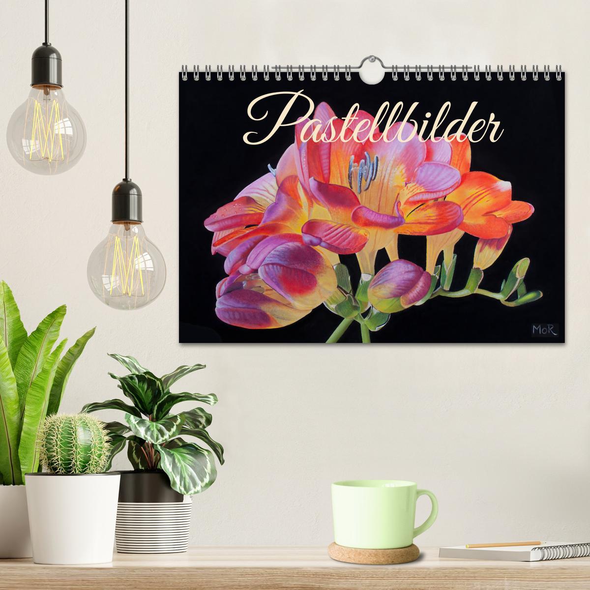 Bild: 9783383854514 | Pastellbilder (Wandkalender 2025 DIN A4 quer), CALVENDO Monatskalender