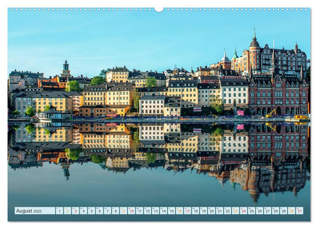 Bild: 9783435573219 | Stockholm - Venedig des Nordens (Wandkalender 2025 DIN A2 quer),...