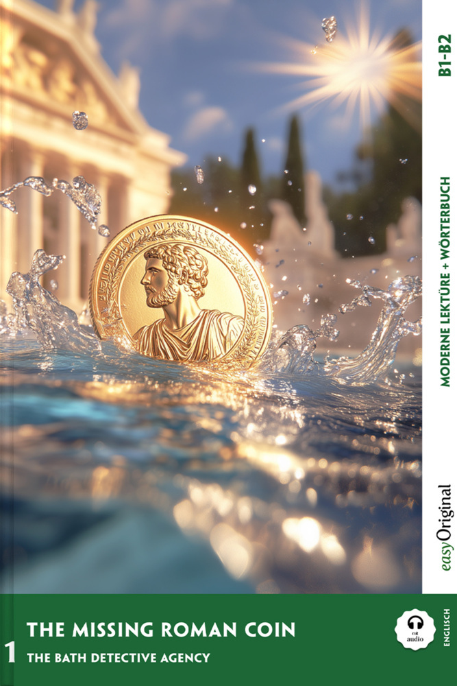 Cover: 9783991686088 | The Missing Roman Coin - Englische Krimi-Lektüre B1-B2, m. 1 Audio,...