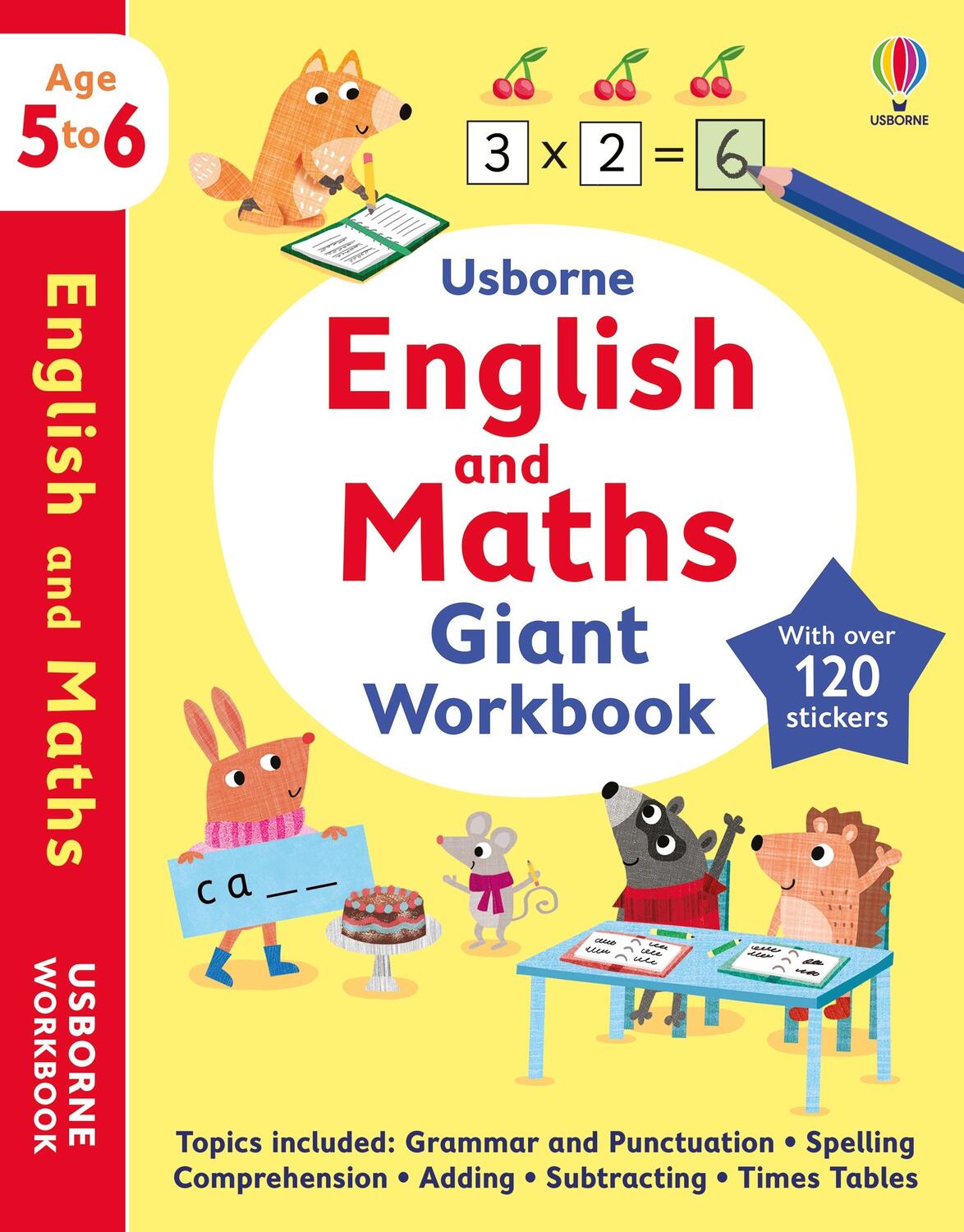 Cover: 9781803704388 | Usborne English and Maths Giant Workbook 5-6 | Hannah Watson (u. a.)