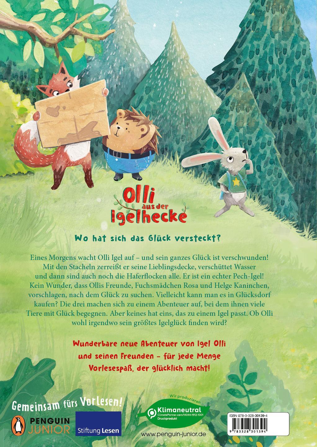 Bild: 9783328301394 | Olli aus der Igelhecke - Wo hat sich das Glück versteckt? | Heger