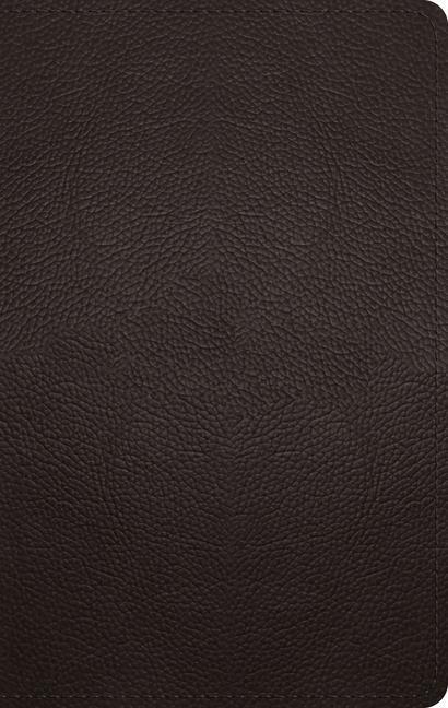 Cover: 9781433572029 | ESV Large Print Personal Size Bible (Buffalo Leather, Deep Brown)