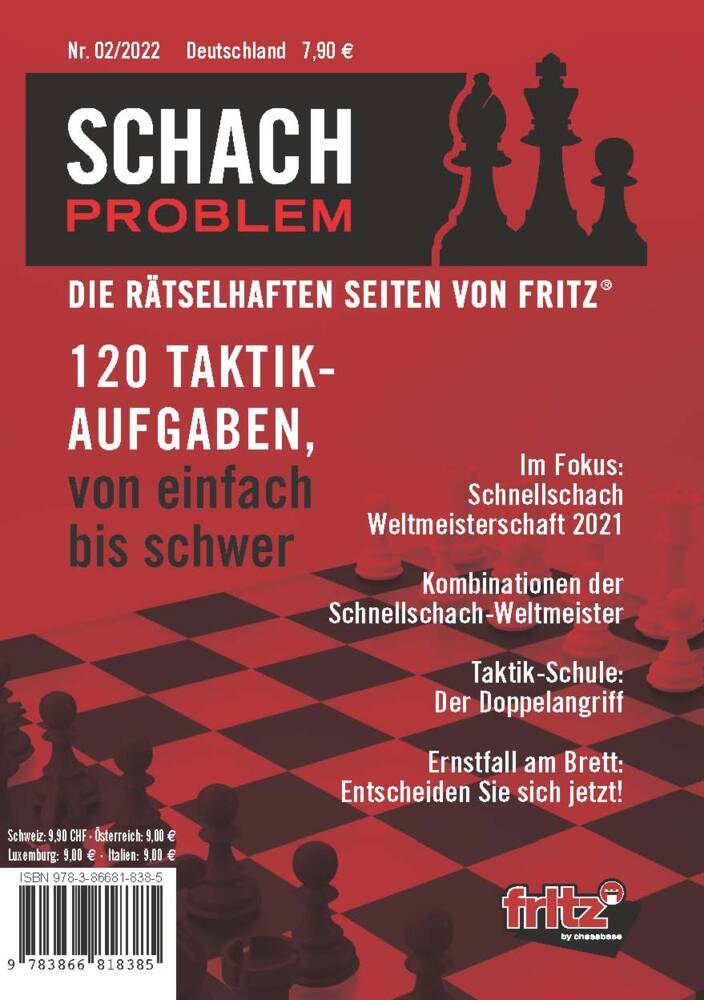 Cover: 9783866818385 | Schach Problem Heft #02/2022 | Die rätselhaften Seiten von Fritz