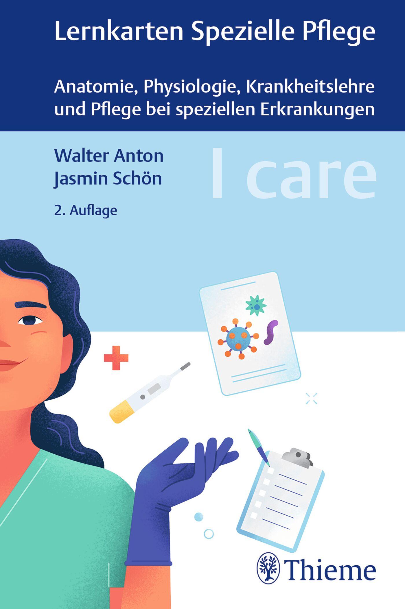 Cover: 9783132439986 | I care Lernkarten Spezielle Pflege - Anatomie, Physiologie,...