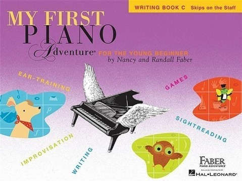 Cover: 9781616776244 | My First Piano Adventure, Writing Book C, Skips on the Staff: For...