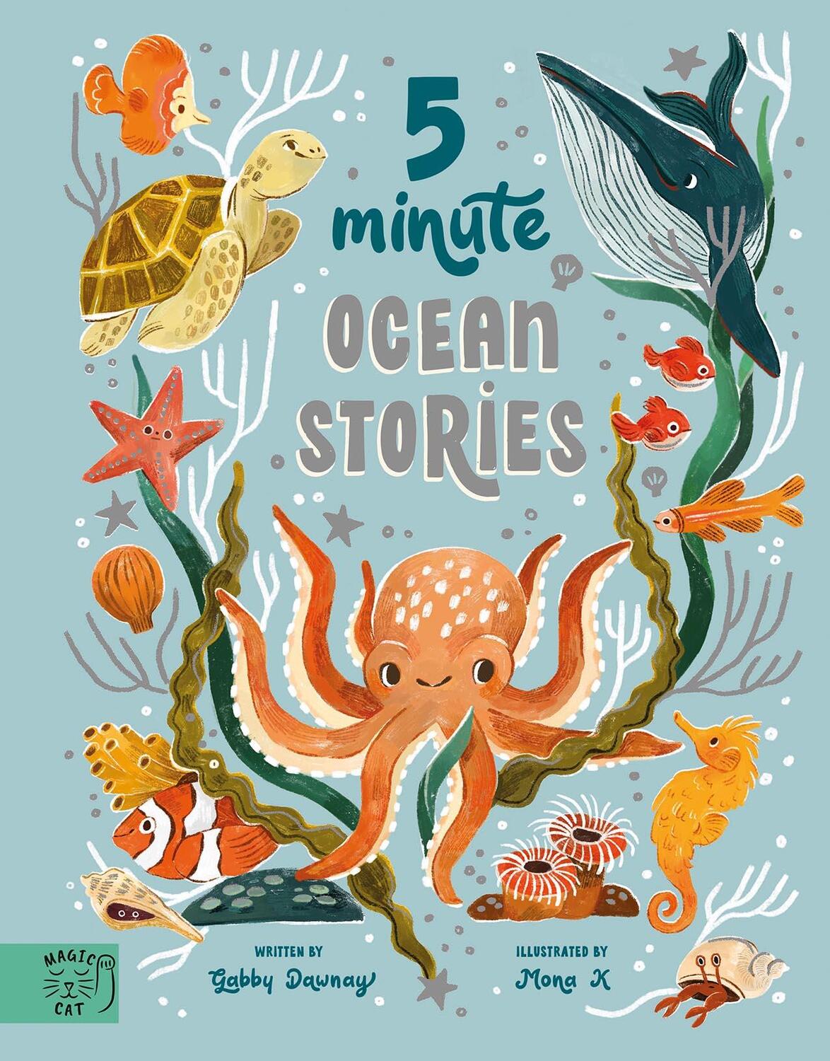 Cover: 9781915569301 | 5 Minute Ocean Stories | True Tales from the Sea | Gabby Dawnay | Buch