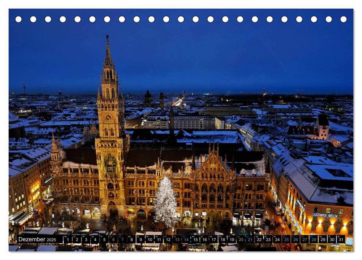 Bild: 9783435760077 | München - Facetten einer Stadt (Tischkalender 2025 DIN A5 quer),...