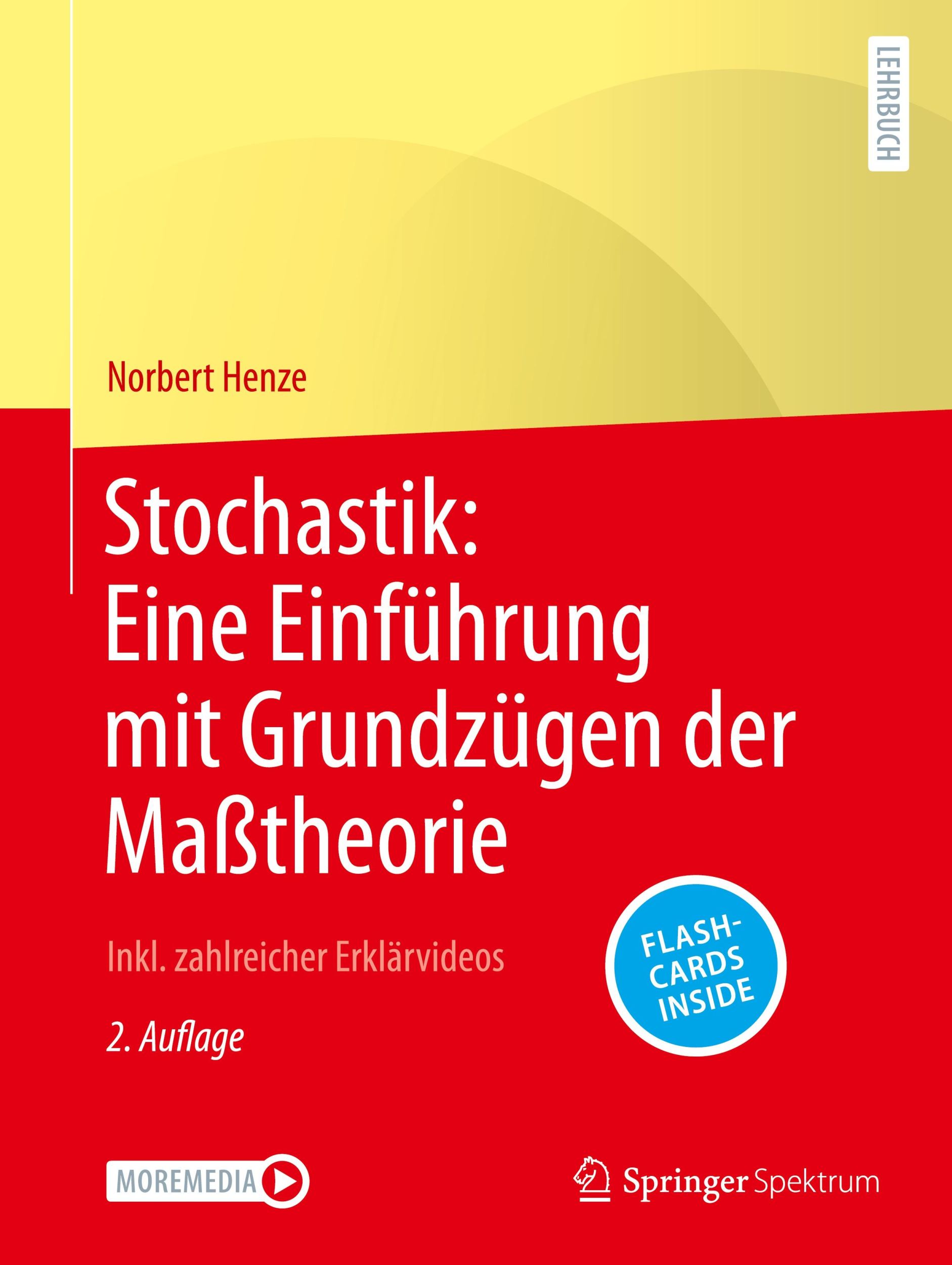 Cover: 9783662686485 | Stochastik: Eine Einführung mit Grundzügen der Maßtheorie | Henze