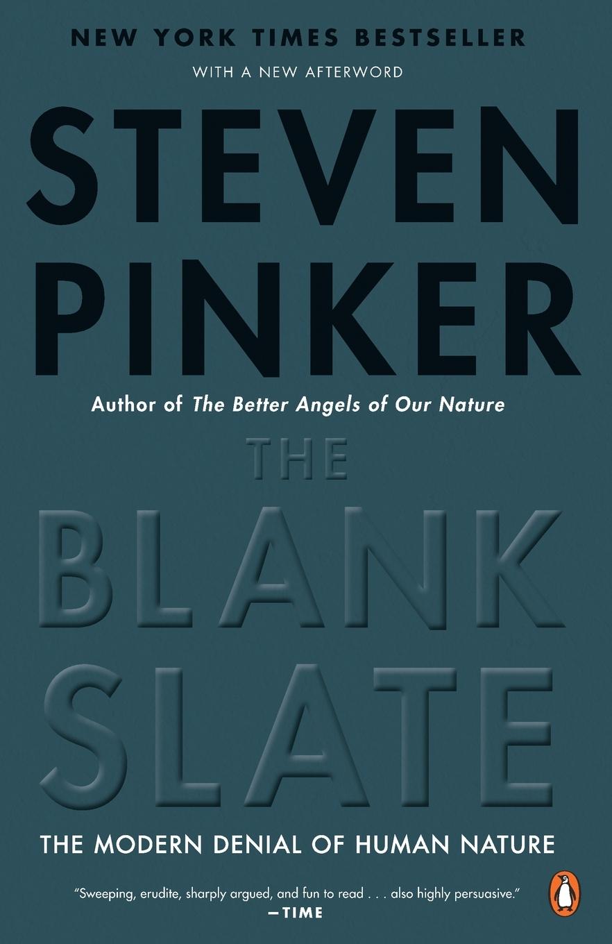 Cover: 9780142003343 | The Blank Slate | The Modern Denial of Human Nature | Steven Pinker