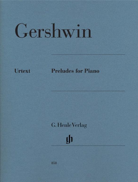 Cover: 9790201808581 | Gershwin, George - Preludes for Piano | Instrumentation: Piano solo