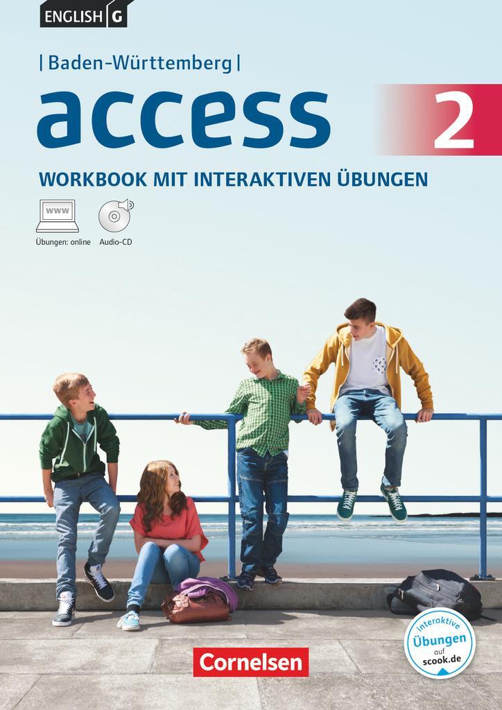 Cover: 9783060354443 | English G Access Band 2: 6. Schuljahr. Baden-Württemberg. Workbook...