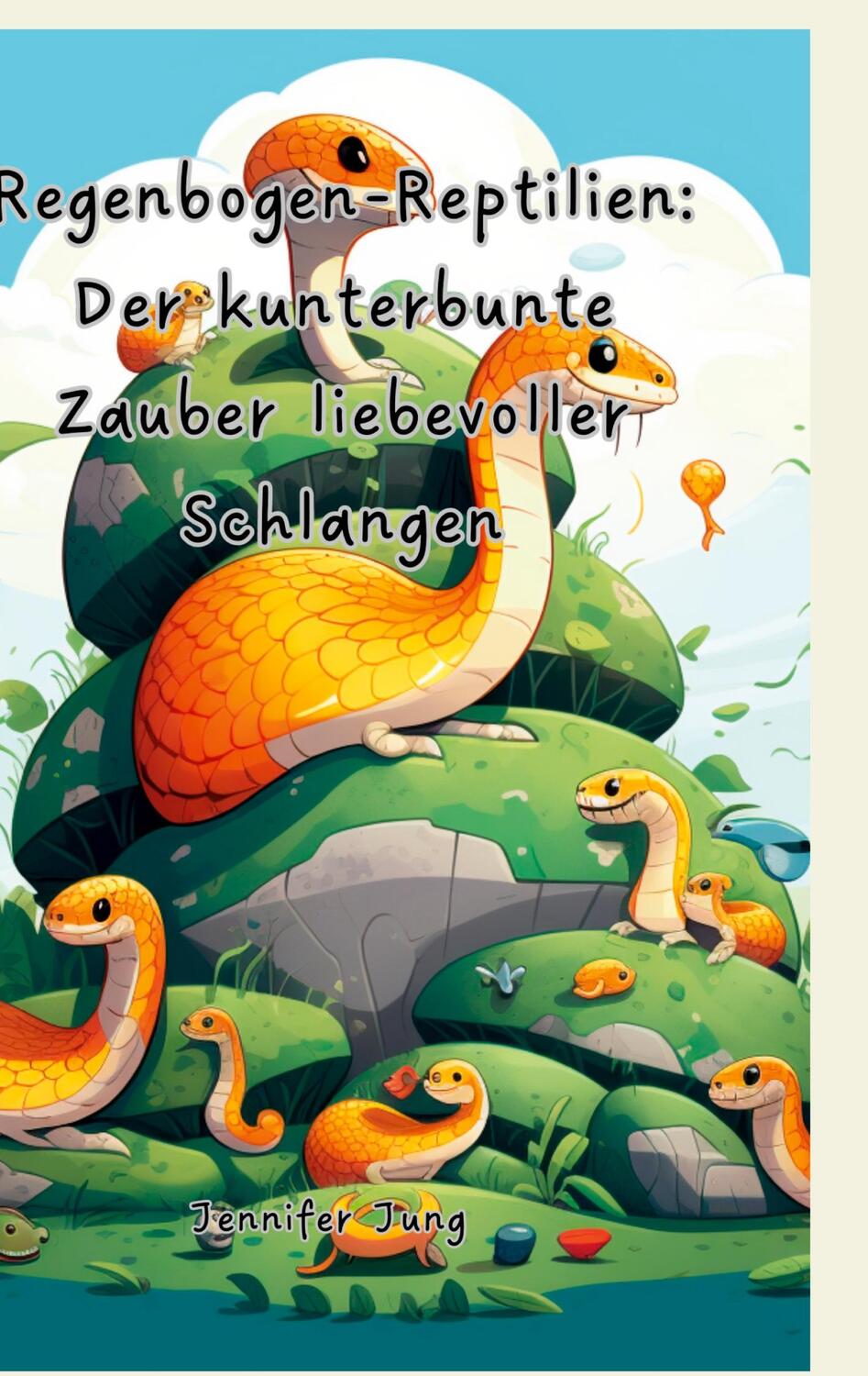 Cover: 9783757861308 | Regenbogen-Reptilien: Der kunterbunte Zauber liebevoller Schlangen