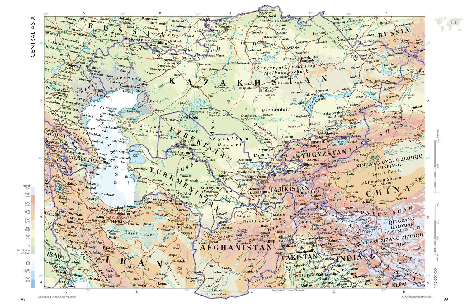 Bild: 9780008663520 | The Times Desktop Atlas of the World | Times Atlases | Buch | 2024