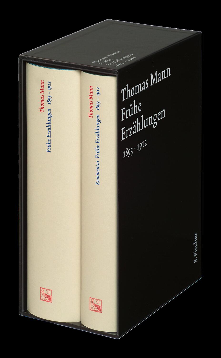 Cover: 9783100483157 | Frühe Erzählungen. Große kommentierte Frankfurter Ausgabe | Mann