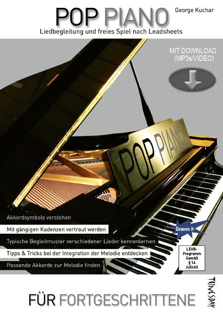 Cover: 9783955340018 | Pop Piano - Liedbegleitung und freies Spiel nach Leadsheets, m....