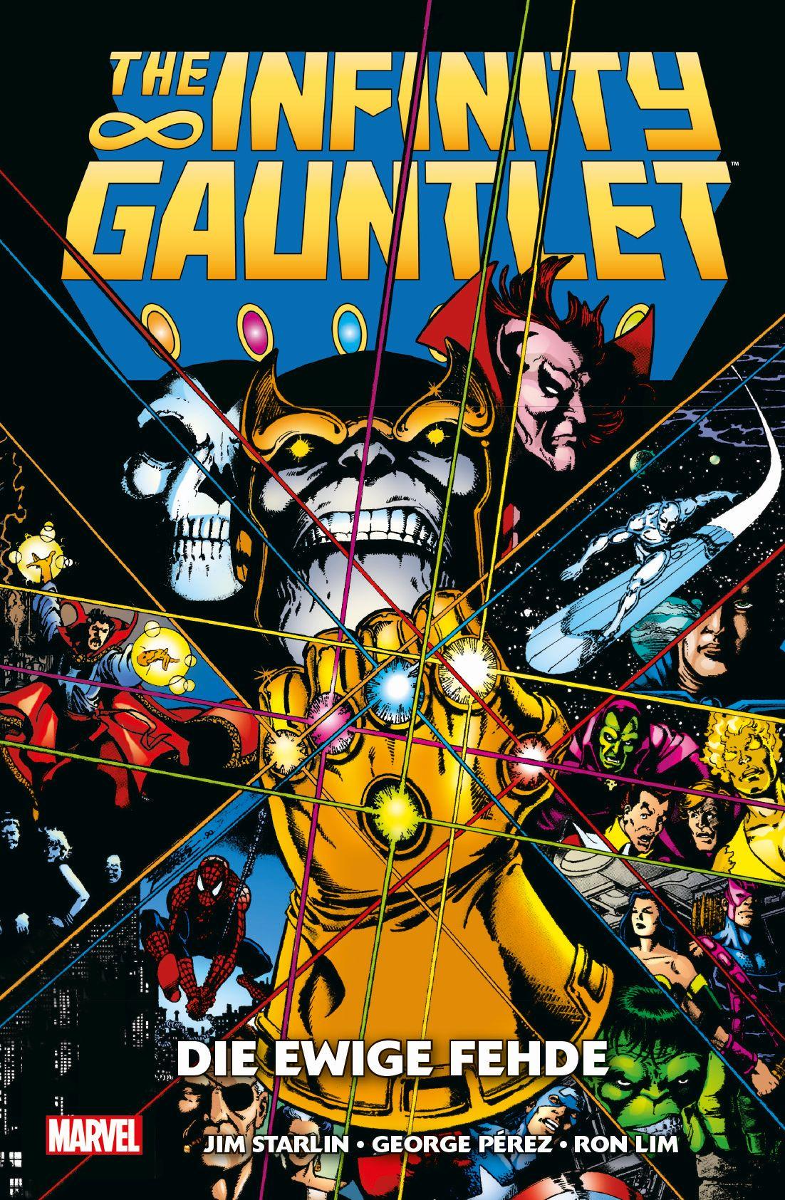 Cover: 9783741605710 | The Infinity Gauntlet: Die ewige Fehde | Jim Starlin (u. a.) | Buch