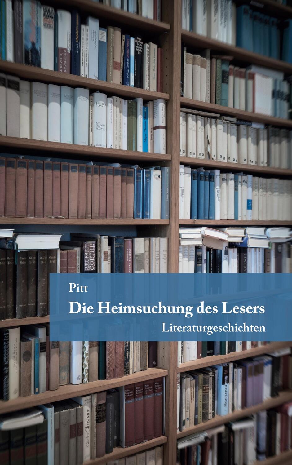Cover: 9783751998956 | Die Heimsuchung des Lesers | Literaturgeschichten | Armin) Pitt (Peter