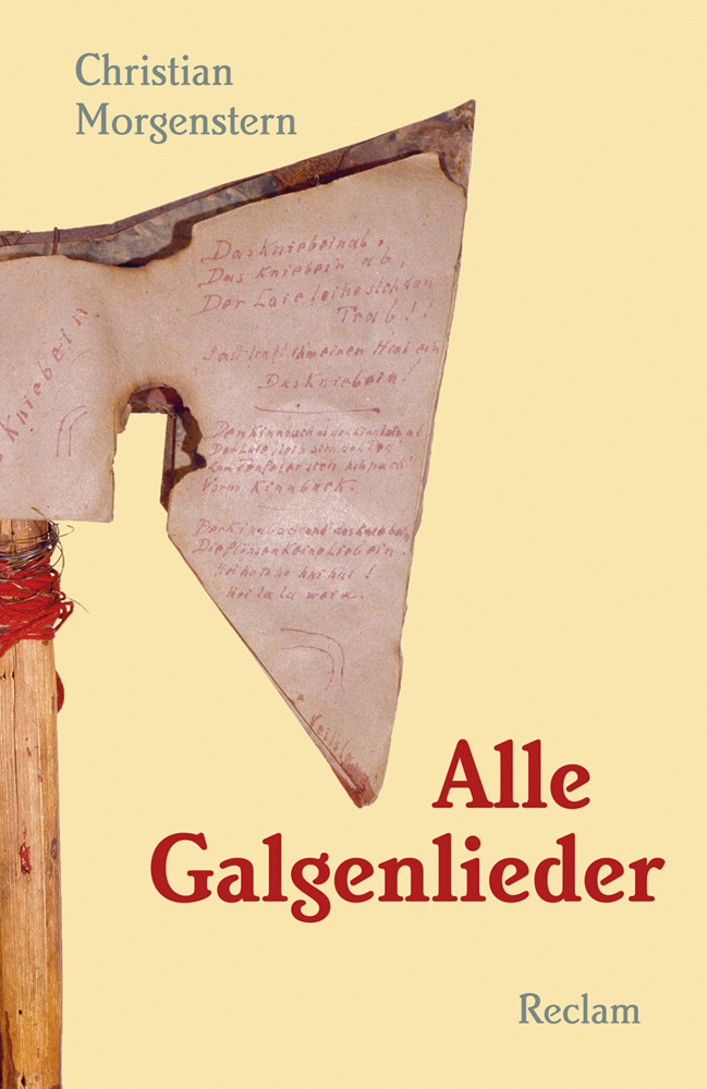 Cover: 9783150194577 | Alle Galgenlieder | Christian Morgenstern | Taschenbuch | 222 S.