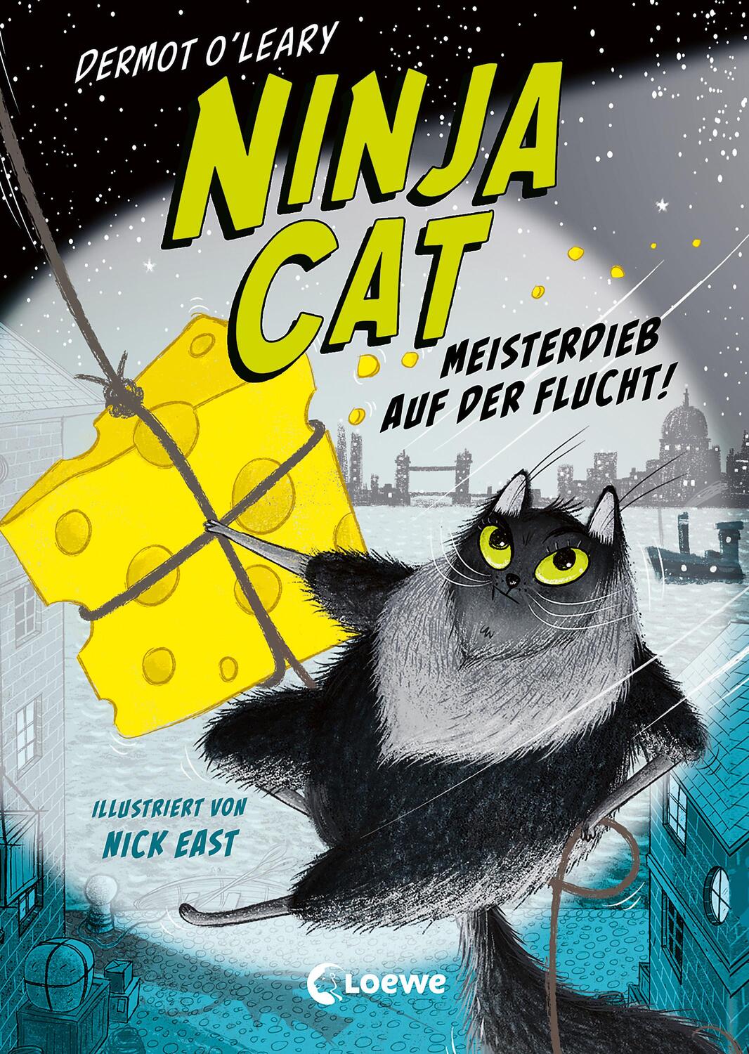 Cover: 9783743214323 | Ninja Cat (Band 2) - Meisterdieb auf der Flucht! | Dermot O'Leary